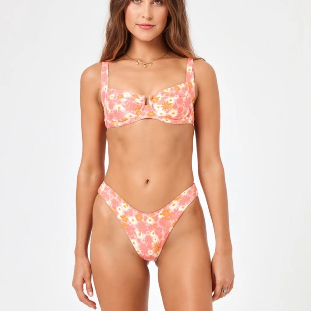 LSPACE printed bikini bottom